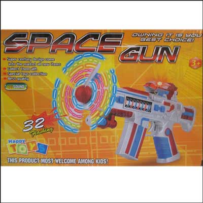 "Space Gun for Kids (Battery Operated)-code007 - Click here to View more details about this Product